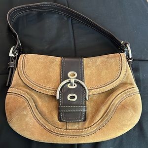 Light brown coach bag